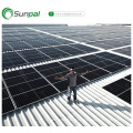 Sunpal 380W 385W 390W 395W 400W Painel solar fotovoltaico Panneau Solaire 5BB Módulo solar PV